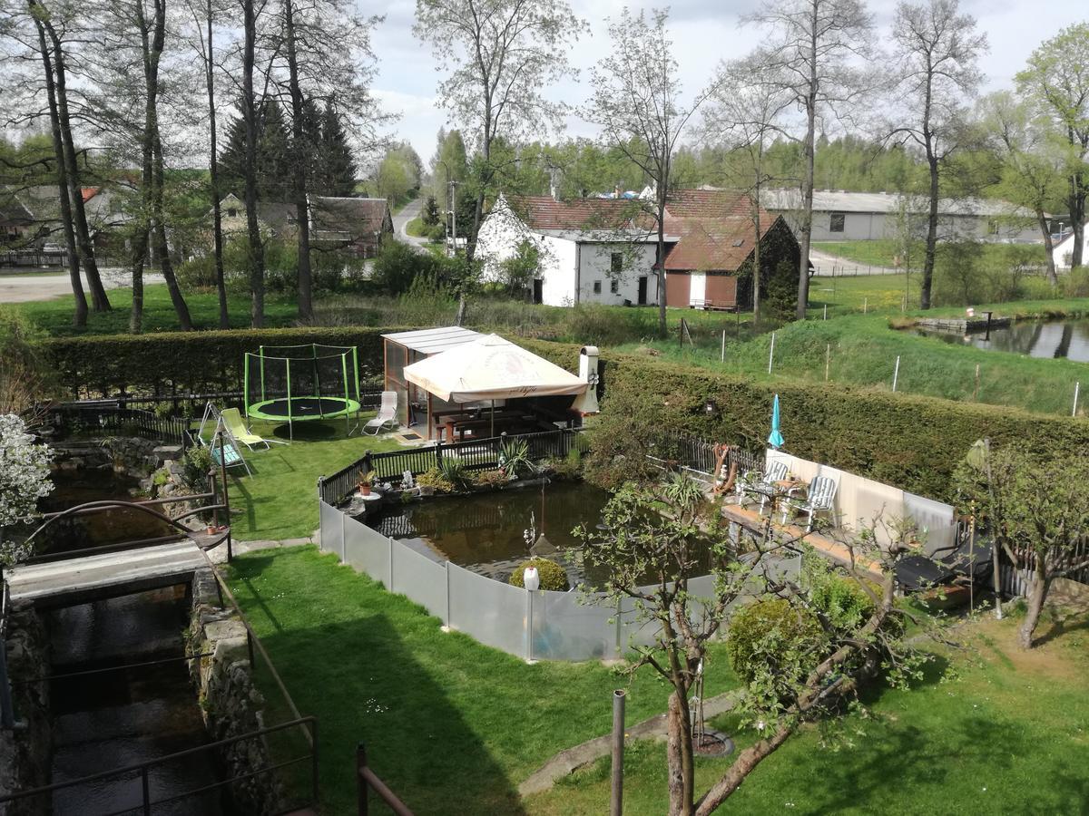 Apartman Ve Mlejne Nová Bystřice Bagian luar foto